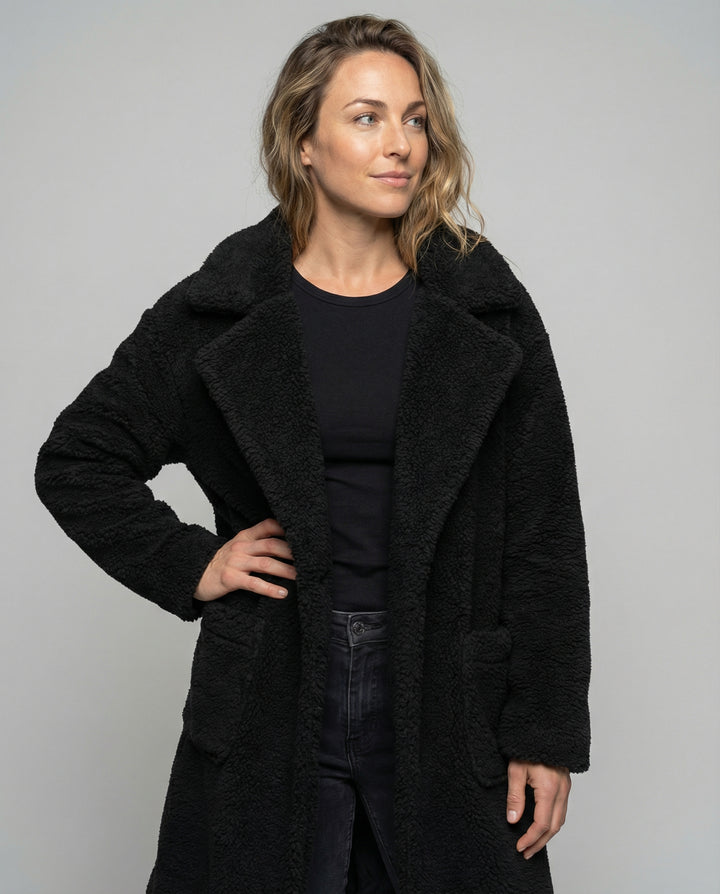 Damen Teddy Jacke