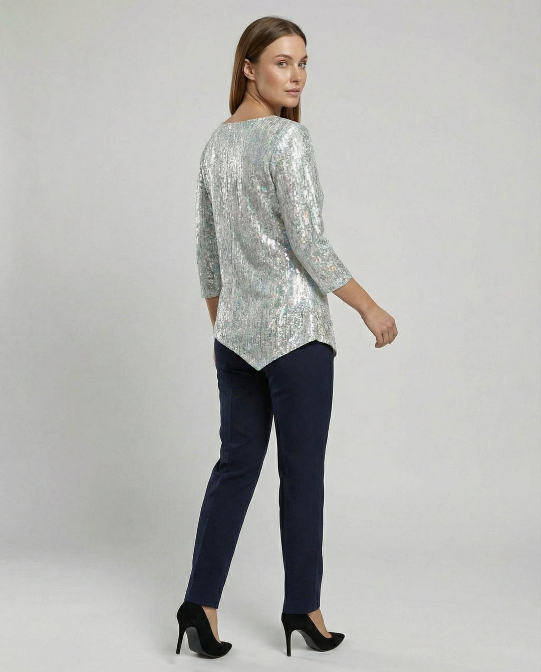 Elegantes Damen V-Neck Oberteil