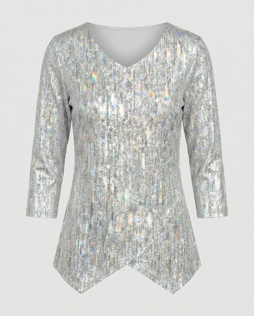 Elegantes Damen V-Neck Oberteil