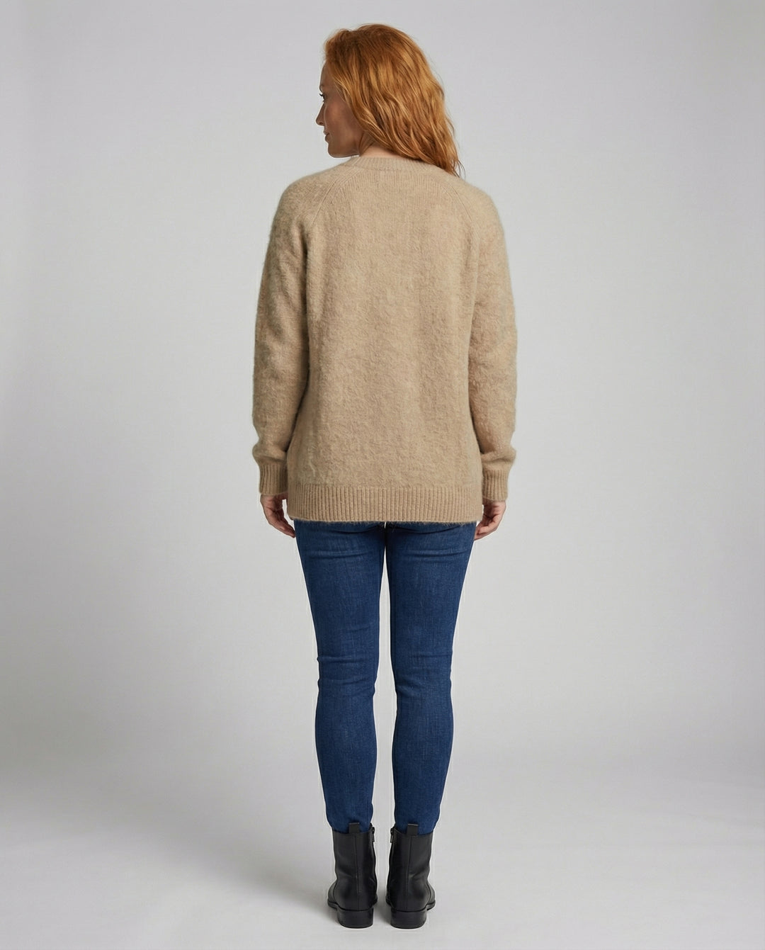 Elegante Feinstrickjacke Damen Komfort