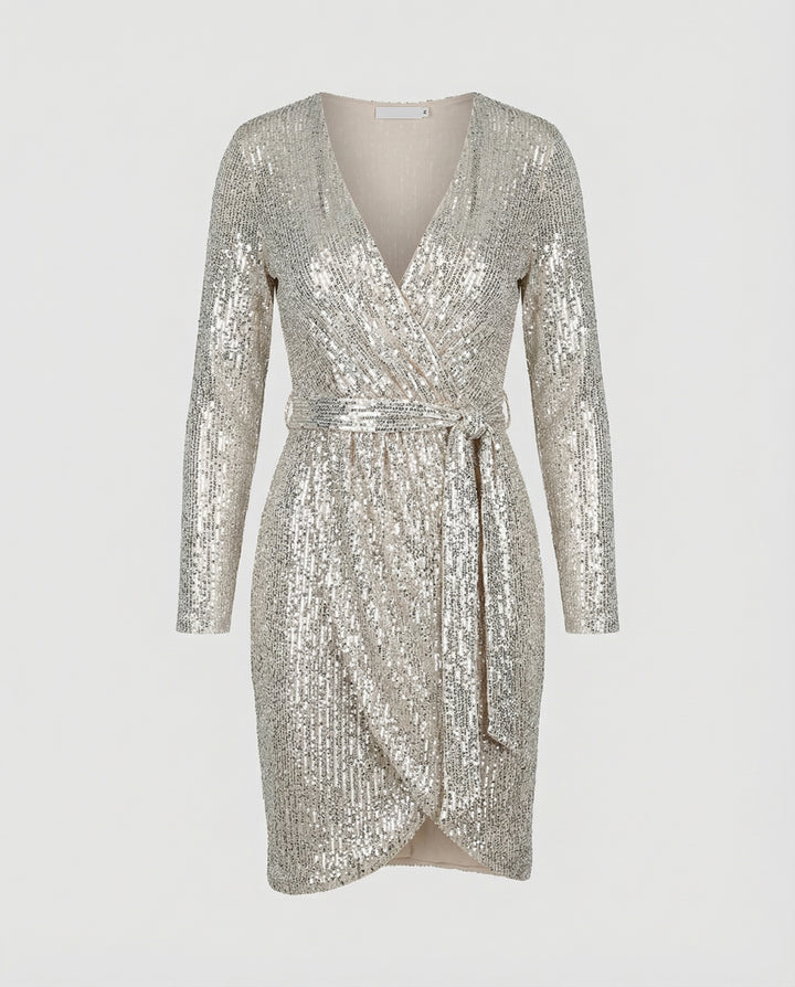 Schimmerndes Pailletten Kleid Damen