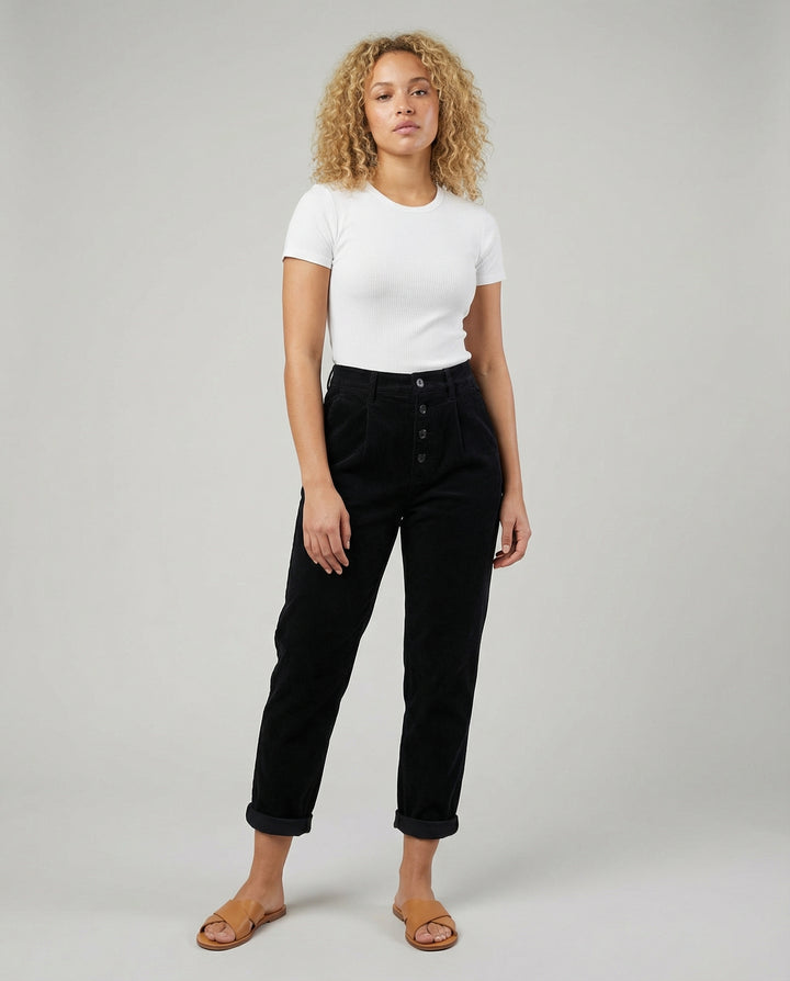 Lässige Cordhose Damen Komfort