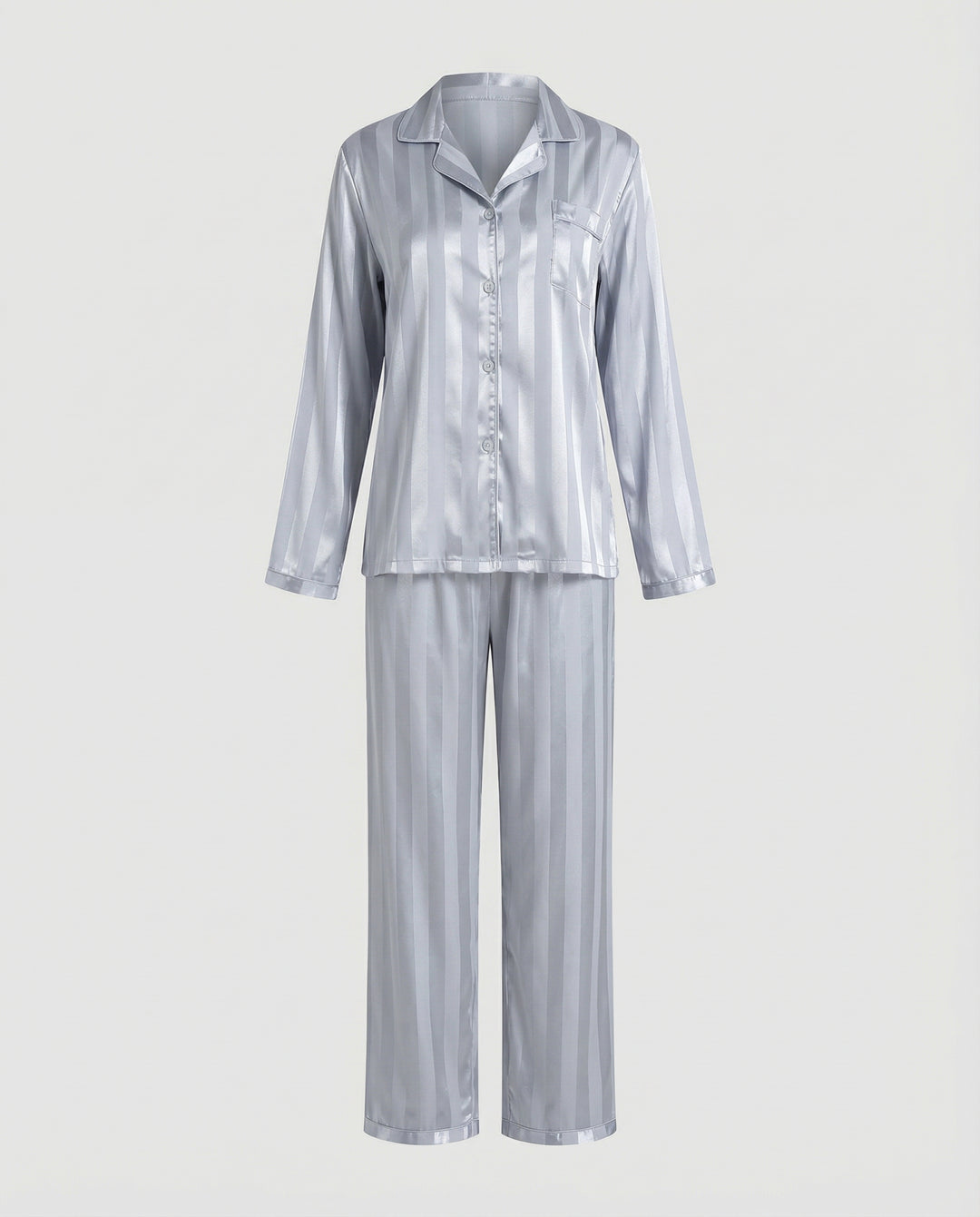 Stilvoller Seidenpyjama Damen