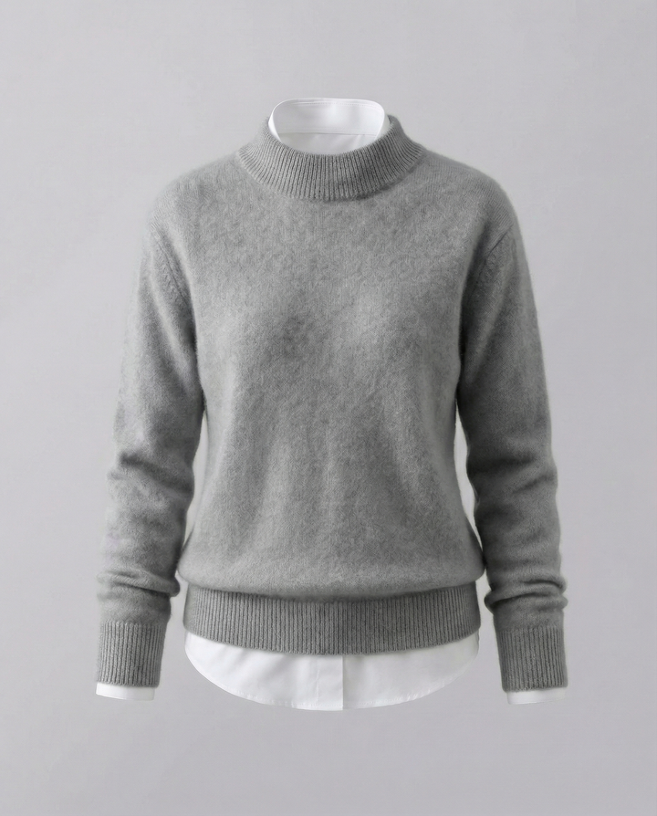 Eleganter Damen Cashmerepullover