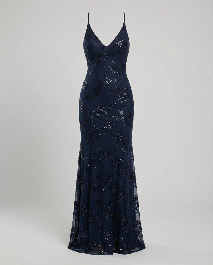 Glitzer Elegantes Galakleid Damen