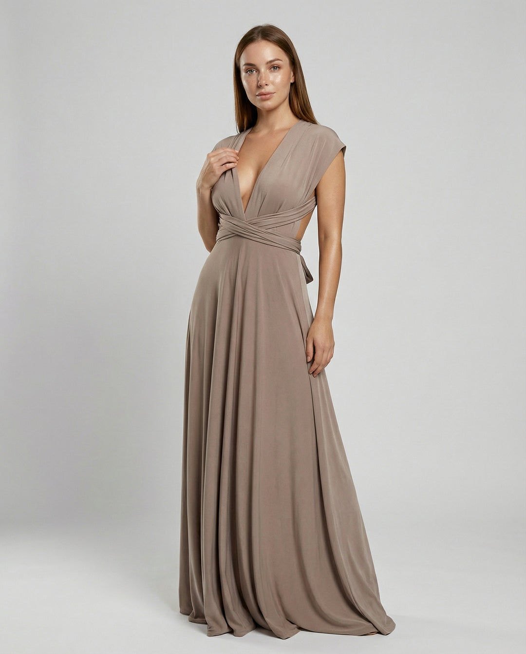 Vielseitiges Damen Wickelkleid