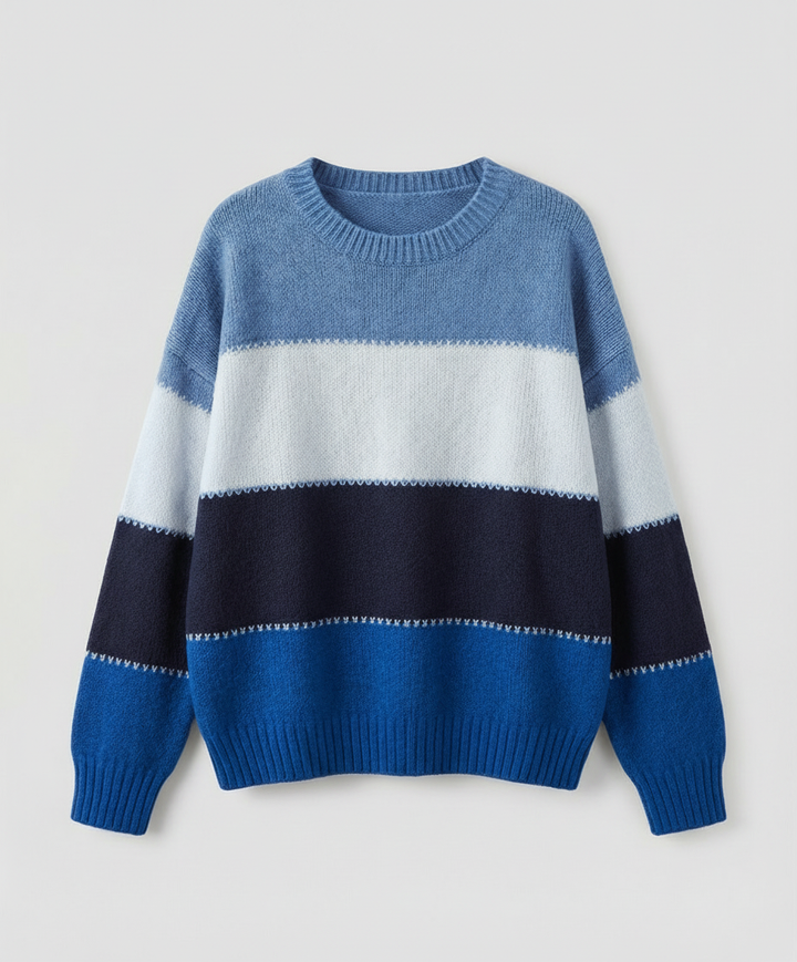 Gestreiftes Damen Sweatshirt