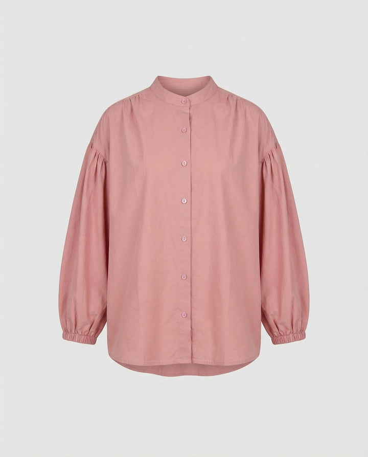 Damen Bluse mit voluminösen Ärmeln und Trend-Design