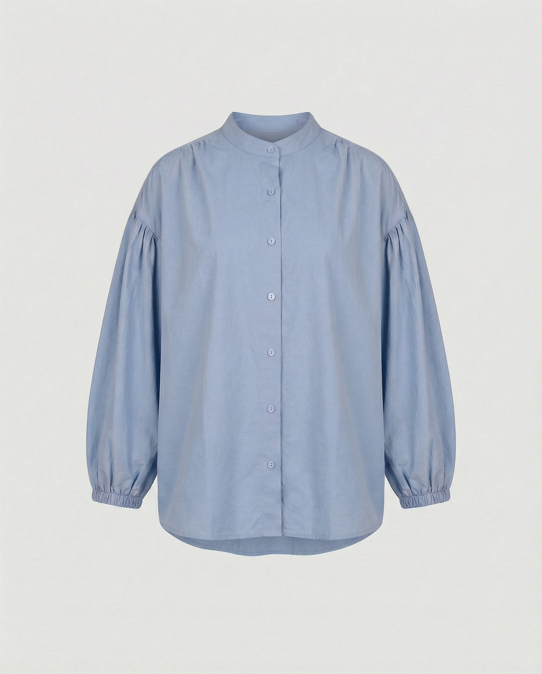 Damen Bluse mit voluminösen Ärmeln und Trend-Design