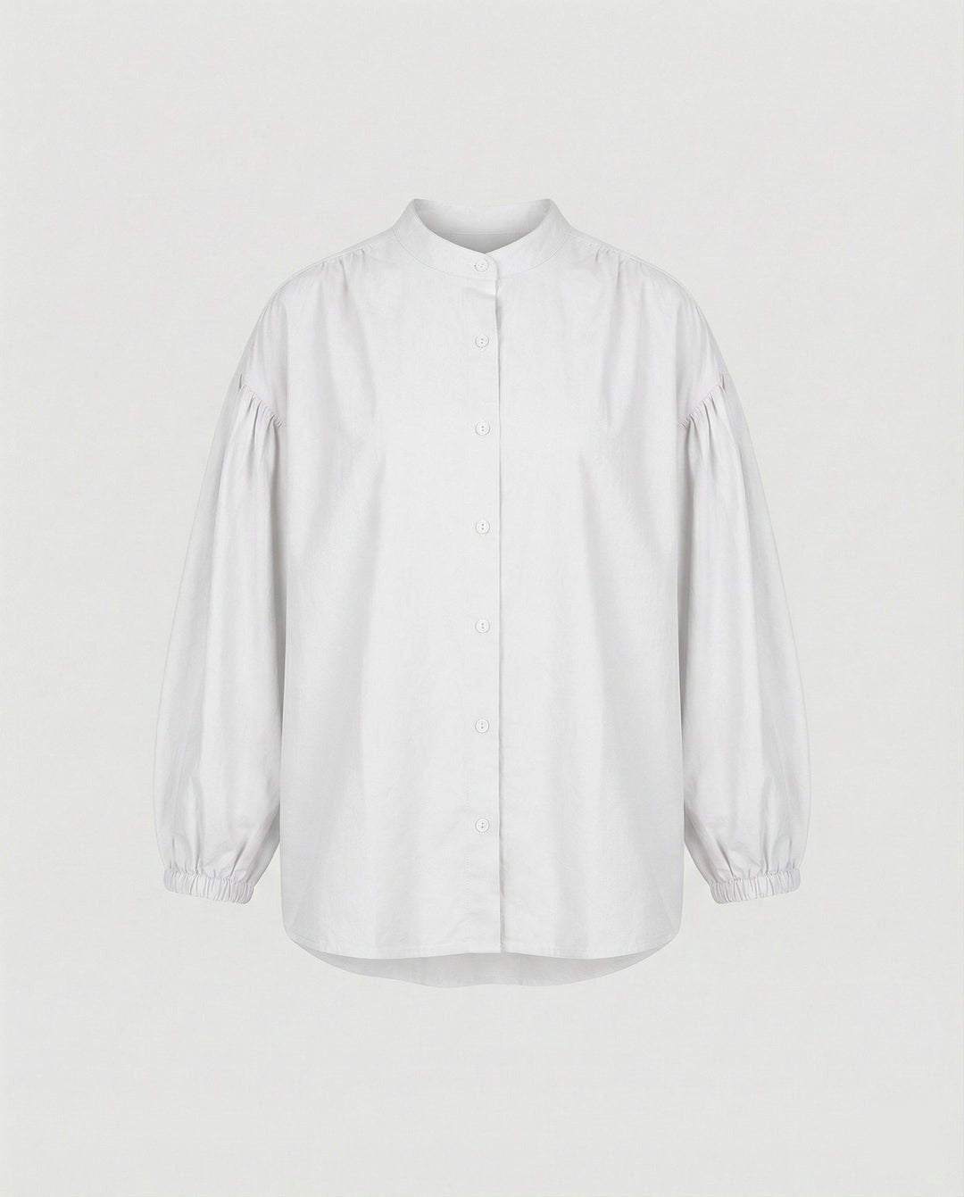 Damen Bluse mit voluminösen Ärmeln und Trend-Design