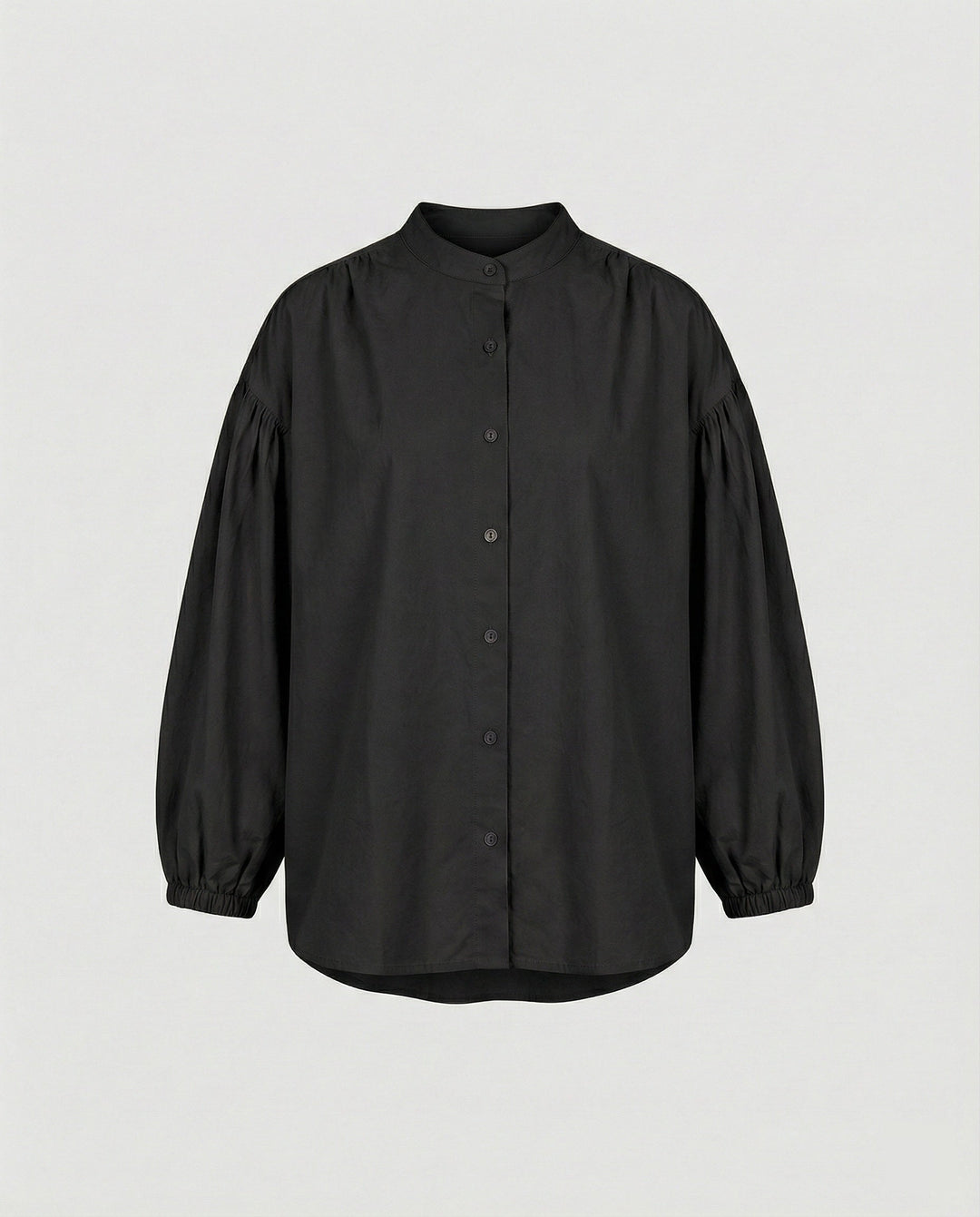 Damen Bluse mit voluminösen Ärmeln und Trend-Design