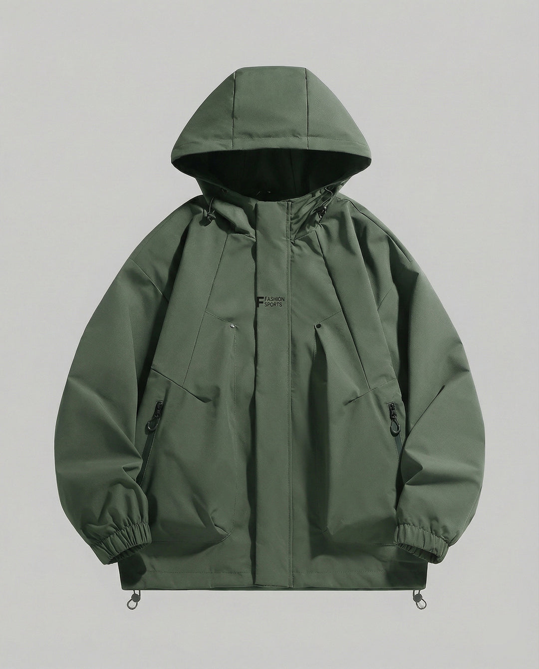 Multifunktionale Fleece Winterjacke