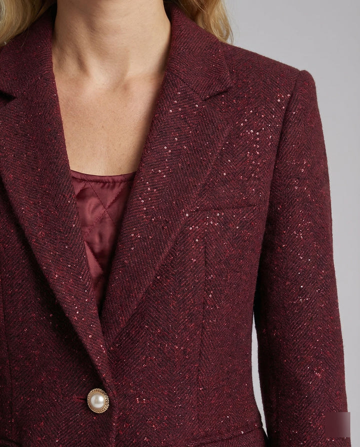 Damen Eleganter Langärmeliger Blazer