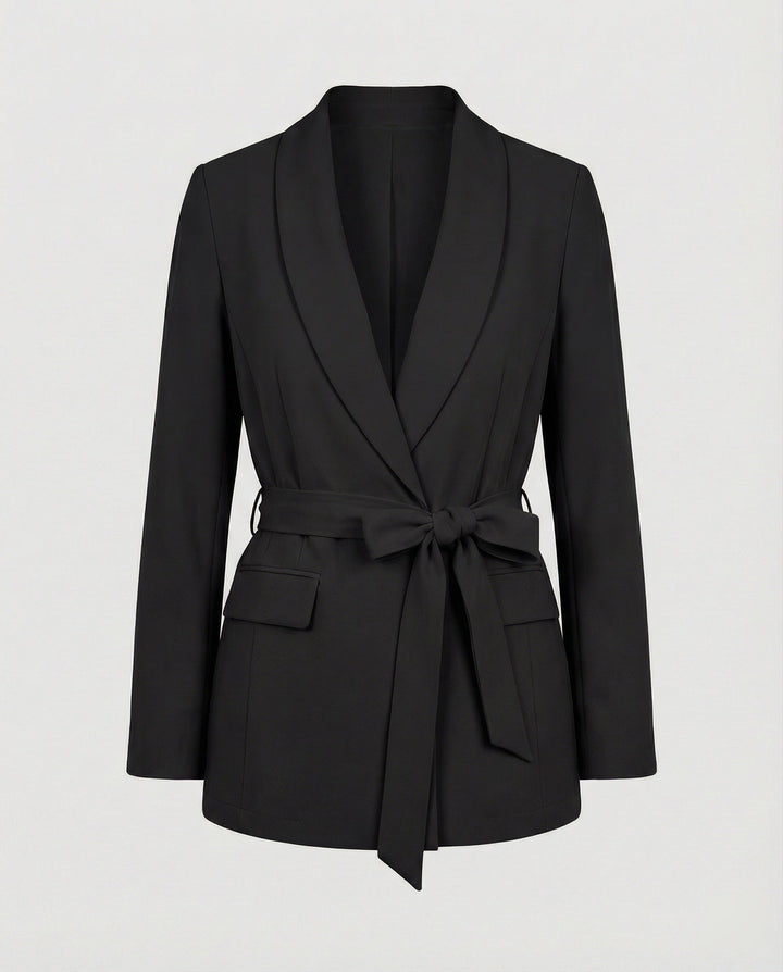 Damen Eleganter Blazer mit taillierbarem Schnitt