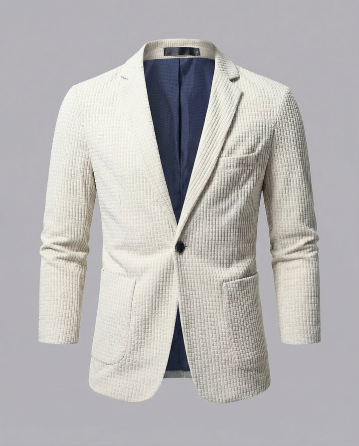 Herren Karierter Blazer modern geschnitten