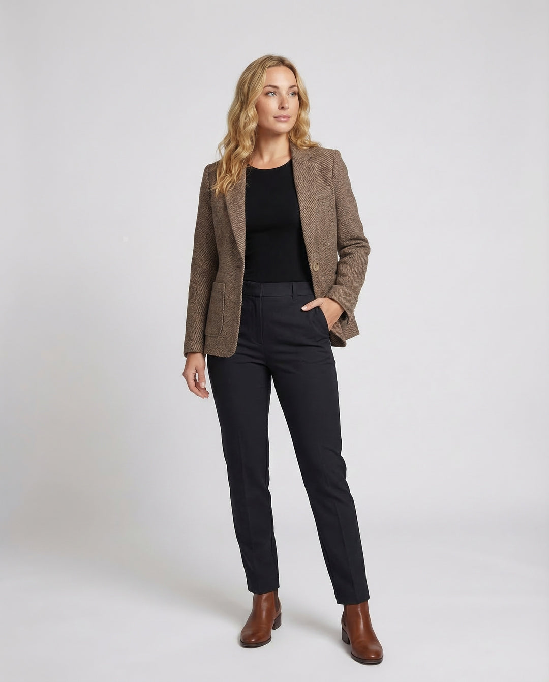 Damen Eleganter Langärmeliger Blazer