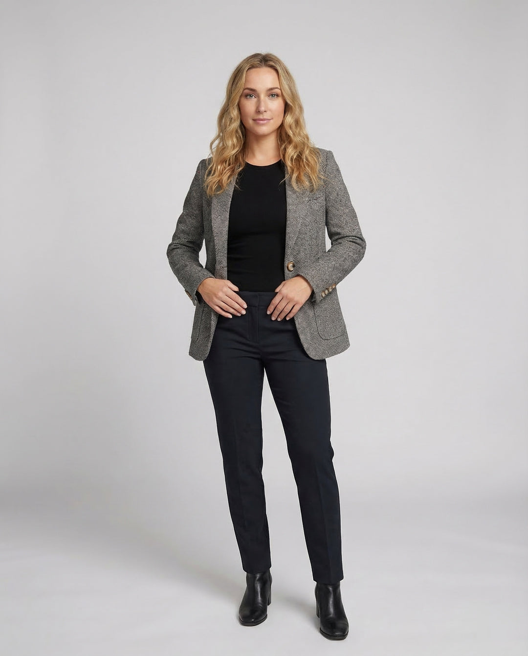 Damen Eleganter Langärmeliger Blazer