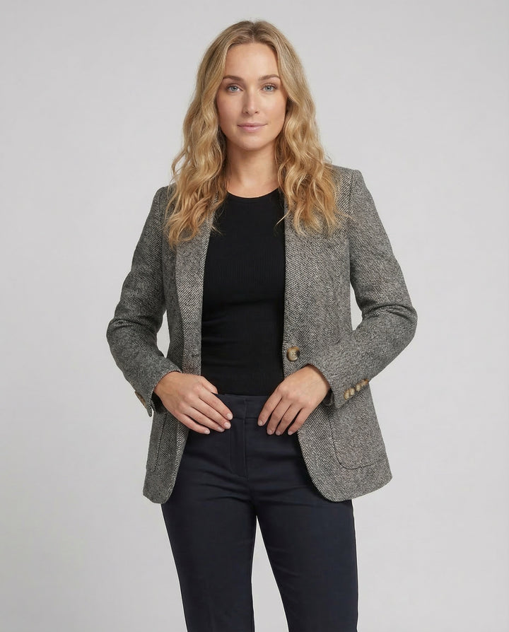 Damen Eleganter Langärmeliger Blazer