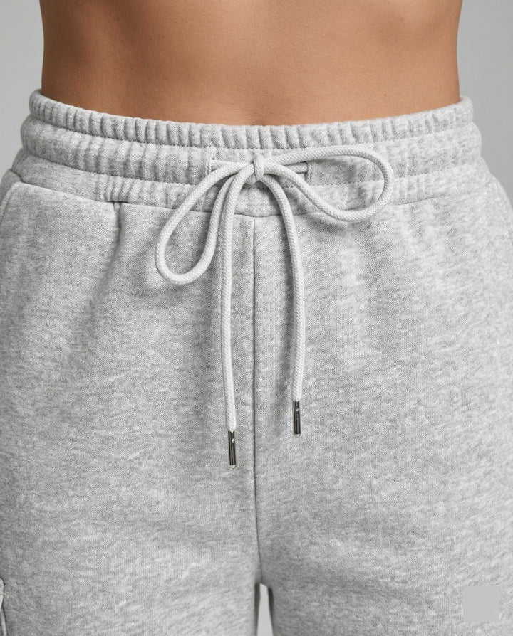 Damen Bequeme Cargo-Hose mit elastischem Bund