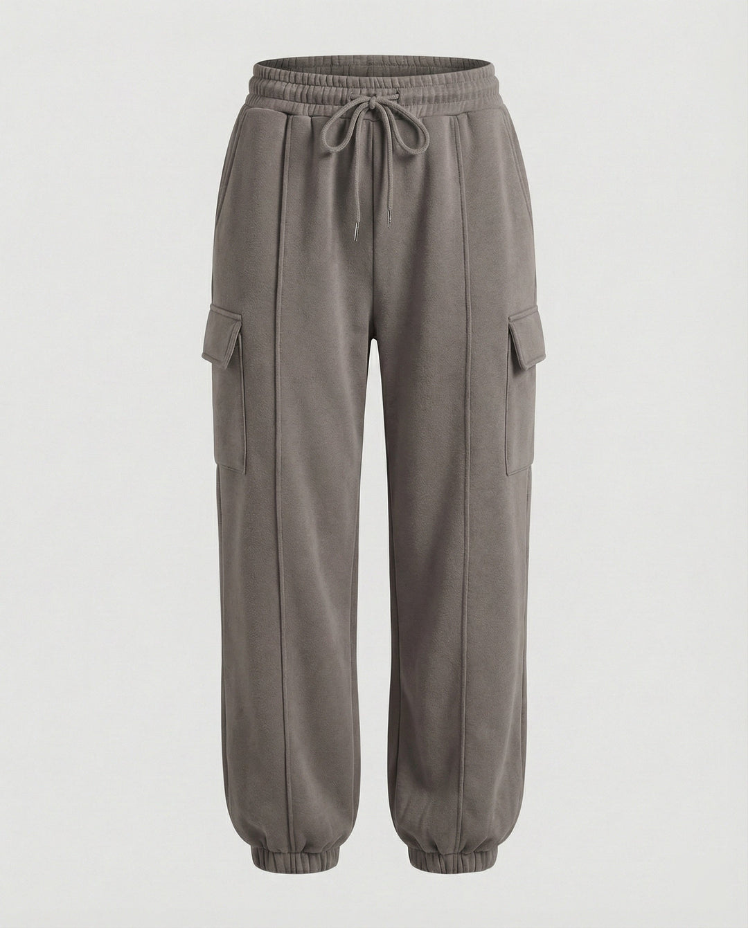 Damen Bequeme Cargo-Hose mit elastischem Bund