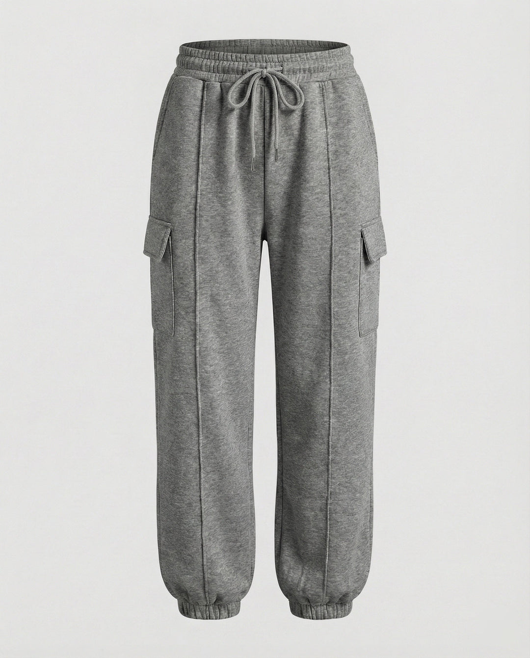 Damen Bequeme Cargo-Hose mit elastischem Bund