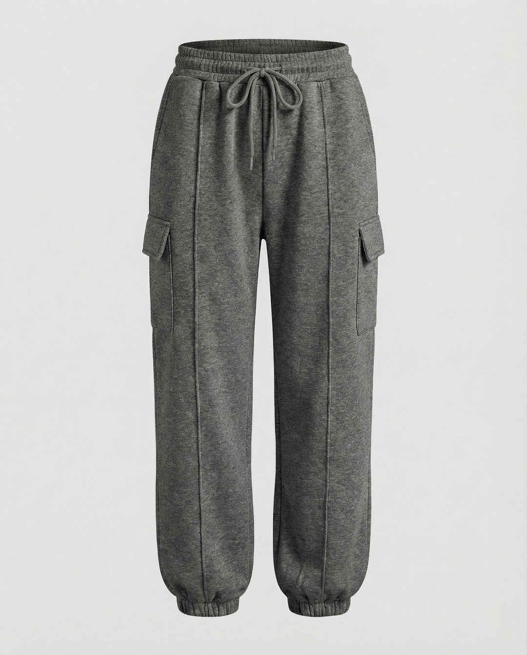 Damen Bequeme Cargo-Hose mit elastischem Bund