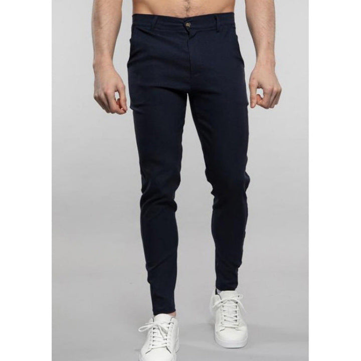 Herren Chinohose Slim Fit elastisch