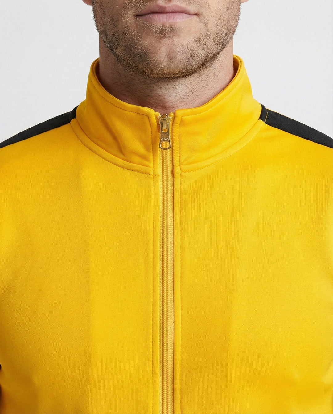 Herren Trainingsanzug Slim Fit mit Stehkragen