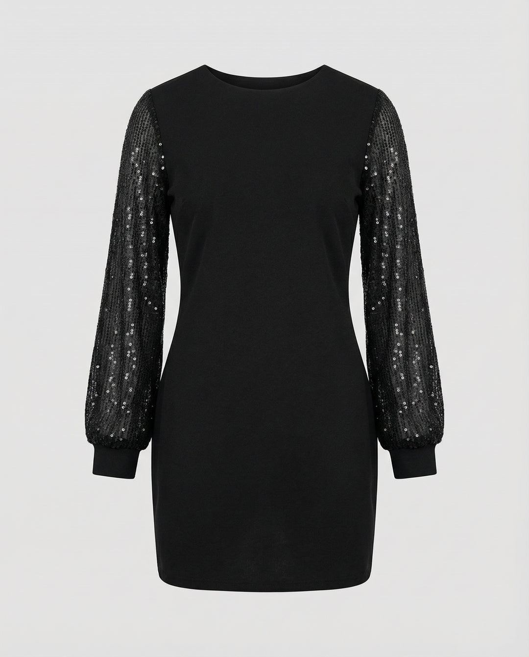 Lässiges Glitzerkleid Damen