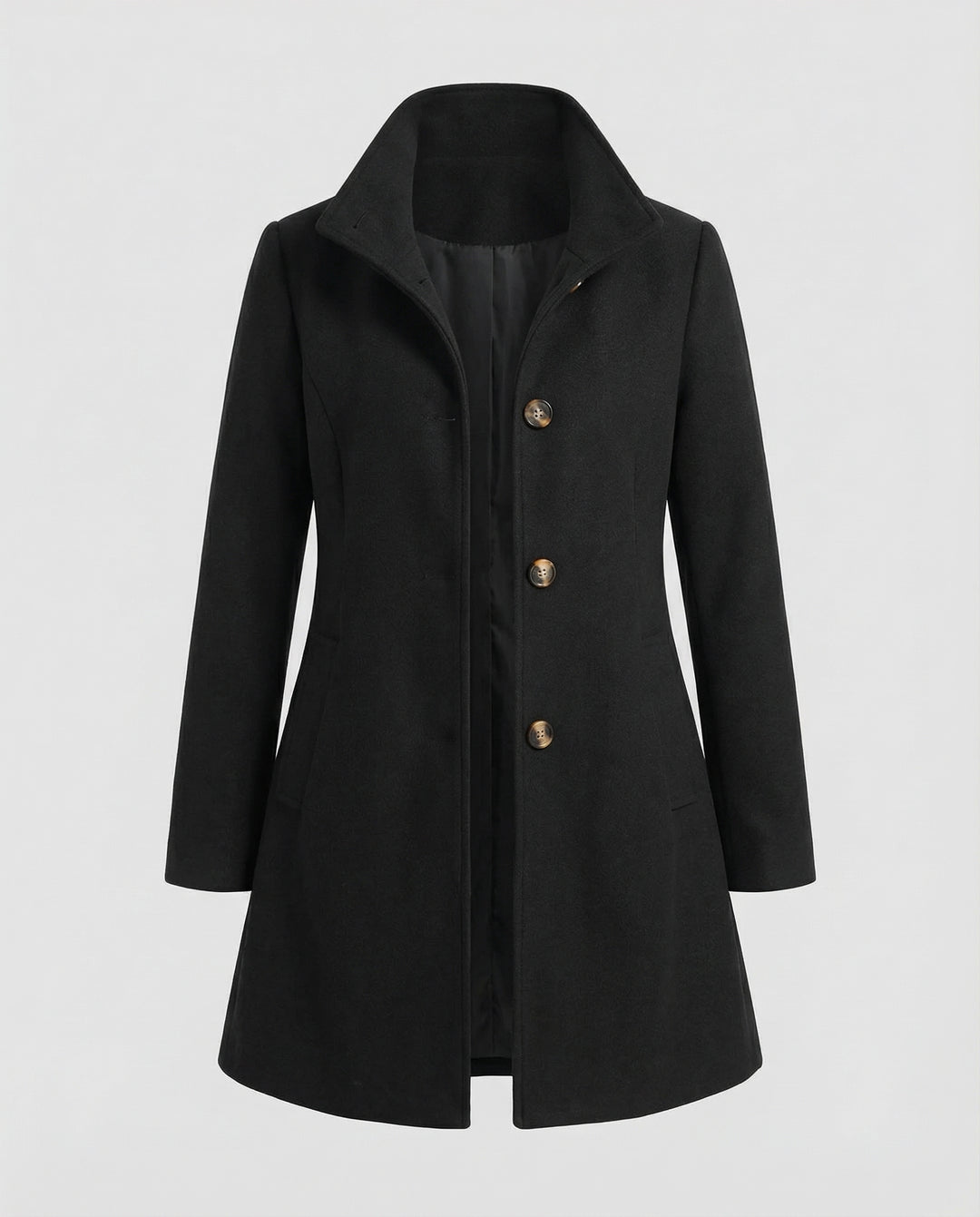 Eleganter Damen Wollmantel