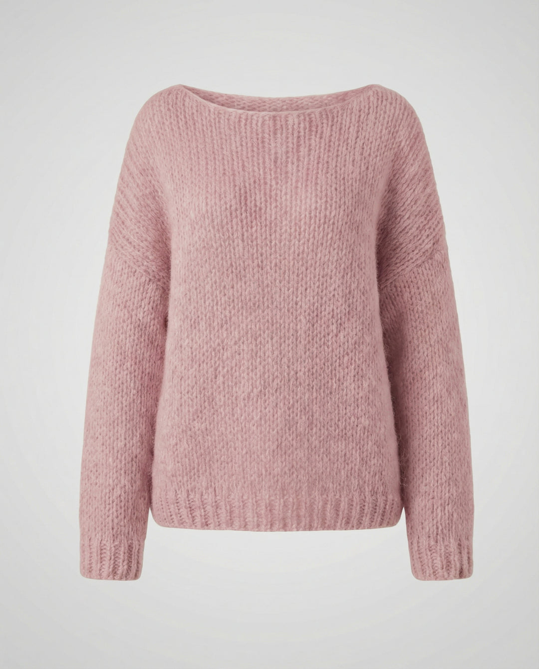 Oversized Pullover U Boot Ausschnitt