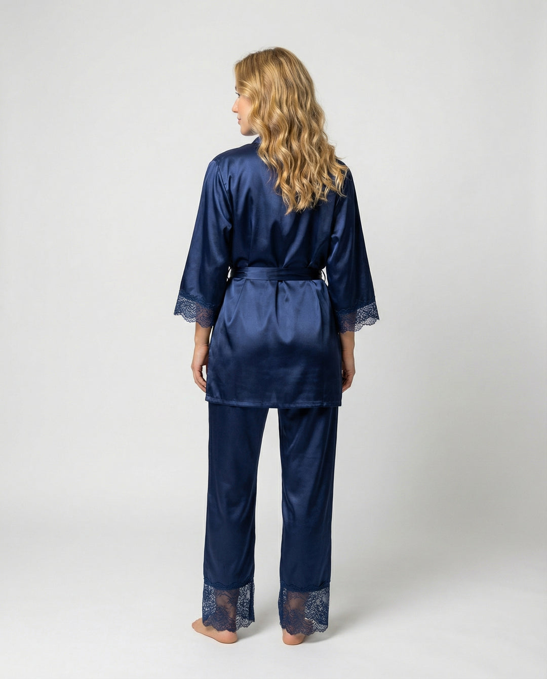 Luxuriöses Seiden Pyjama Set Damen