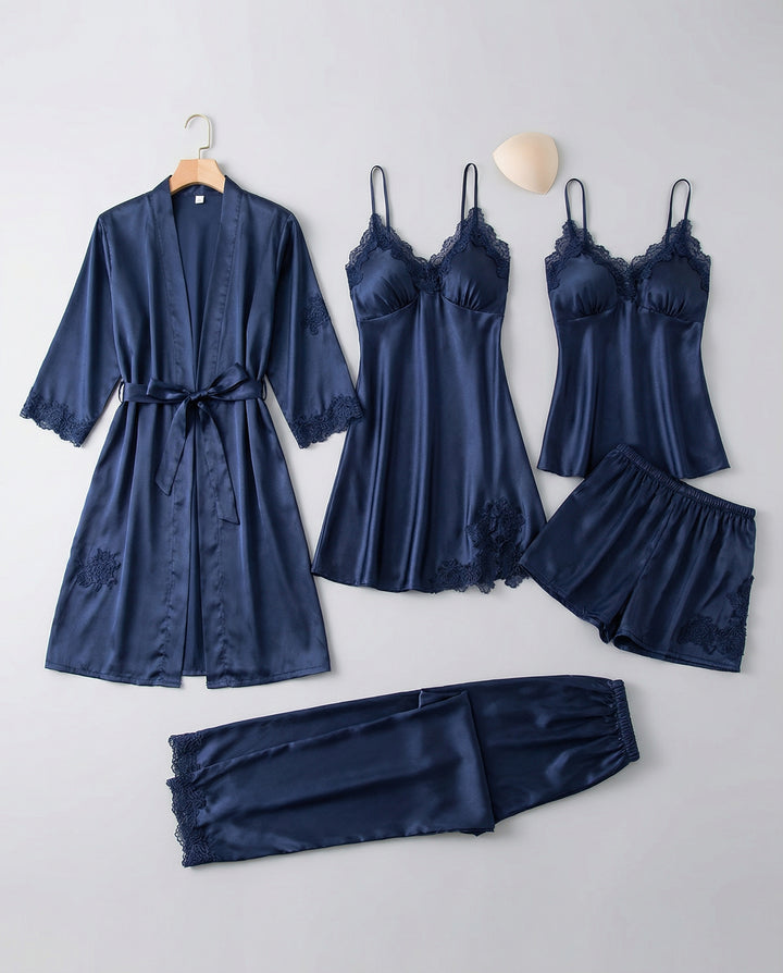 Luxuriöses Seiden Pyjama Set Damen