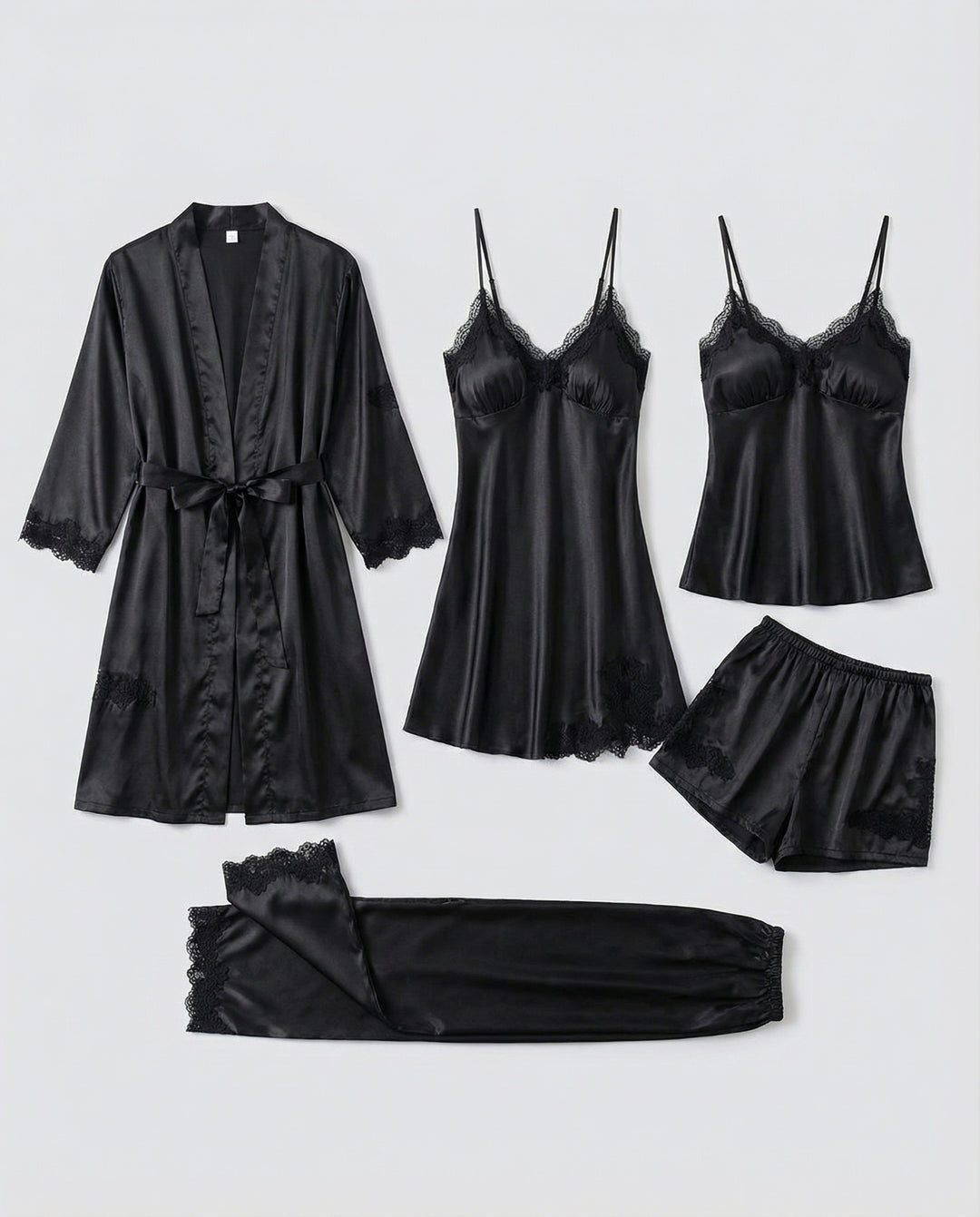 Luxuriöses Seiden Pyjama Set Damen