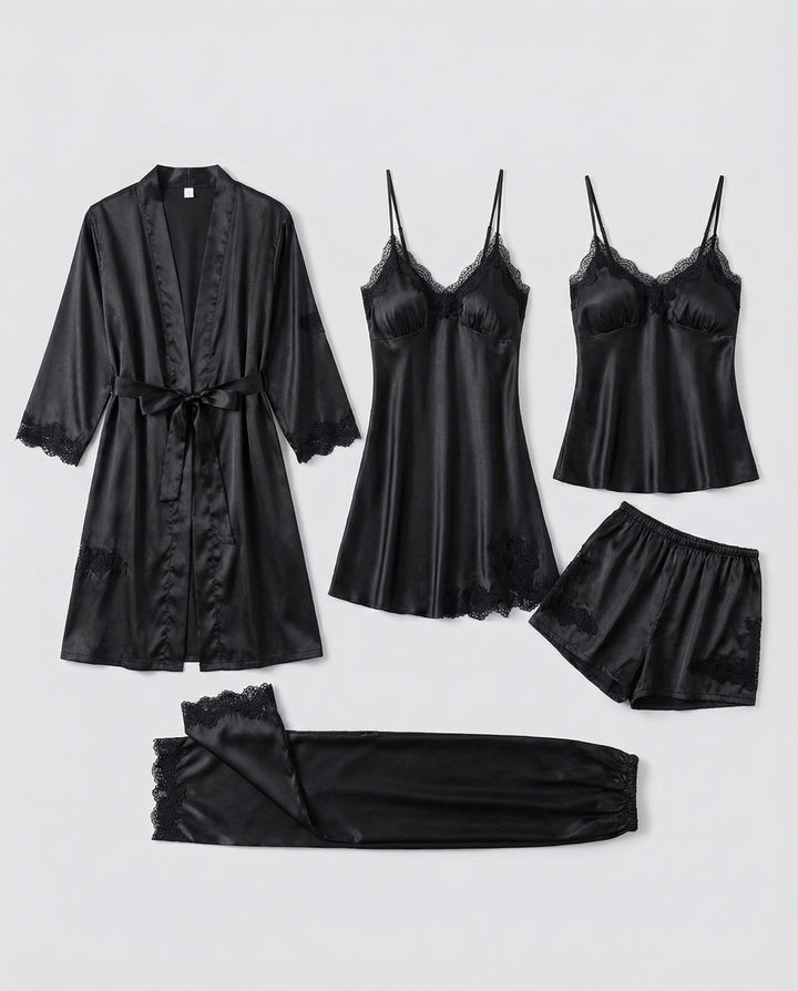 Luxuriöses Seiden Pyjama Set Damen