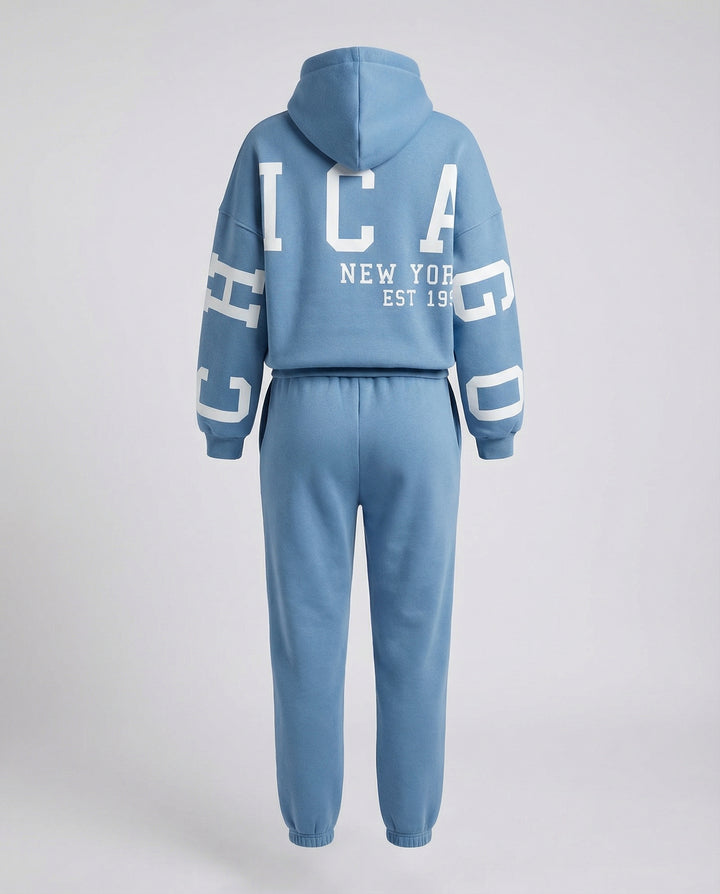 Lässiger Oversize Sweatanzug