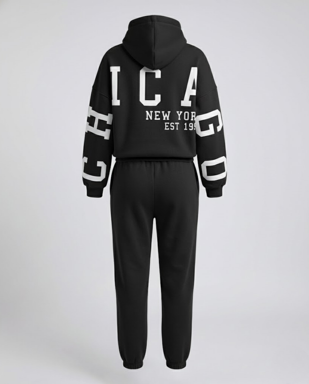 Lässiger Oversize Sweatanzug