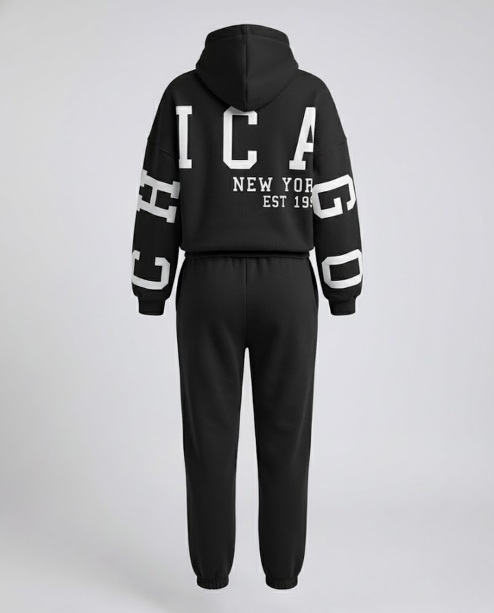 Lässiger Oversize Sweatanzug