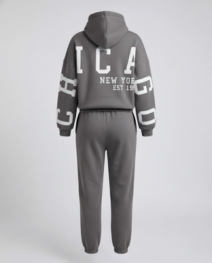 Lässiger Oversize Sweatanzug