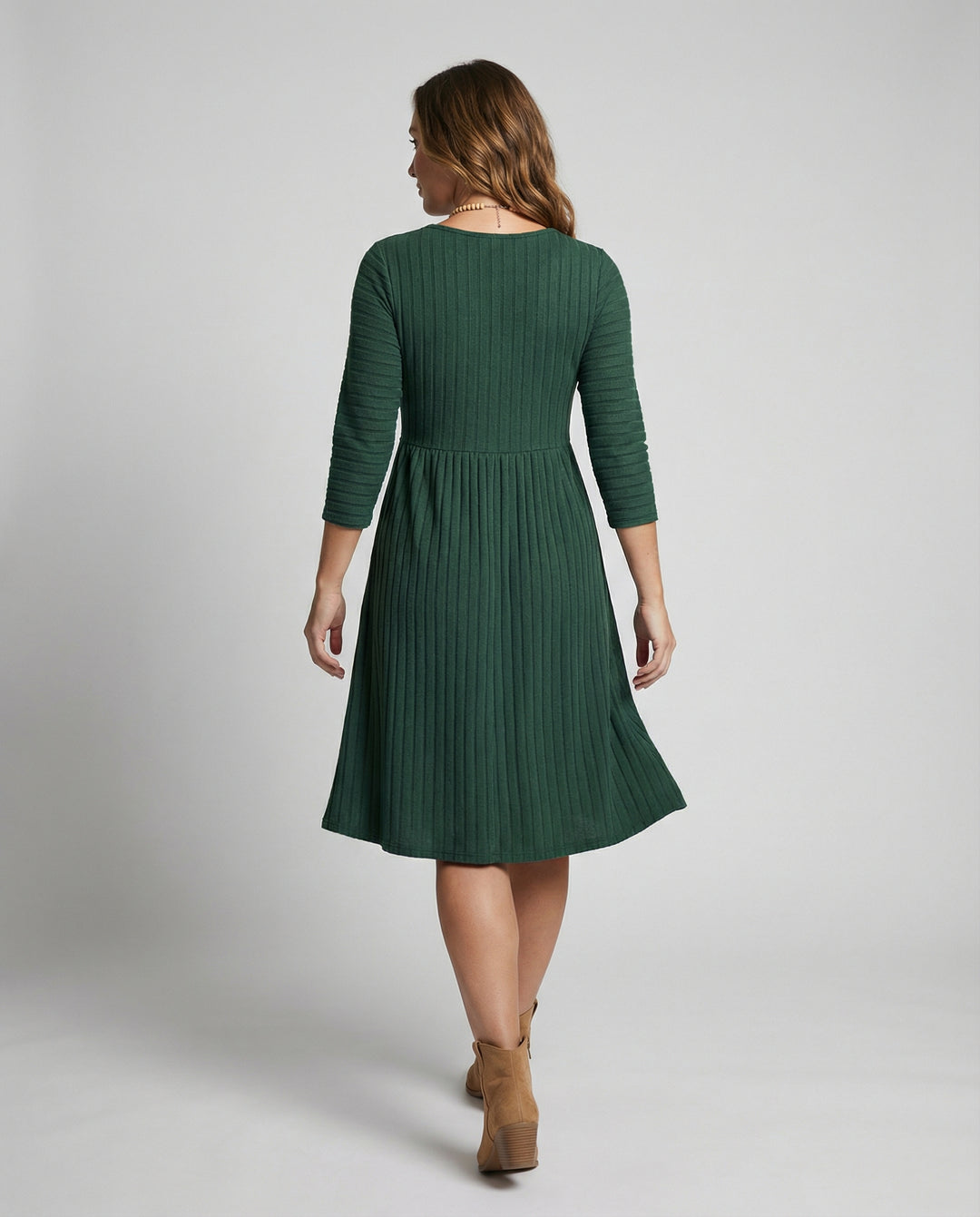 Strickkleid Lange Ärmel Damen