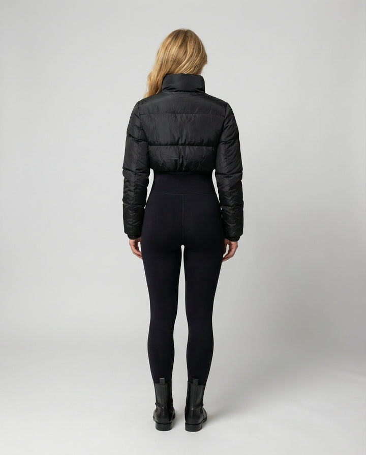 Taillierte Warme Daunenjacke Damen