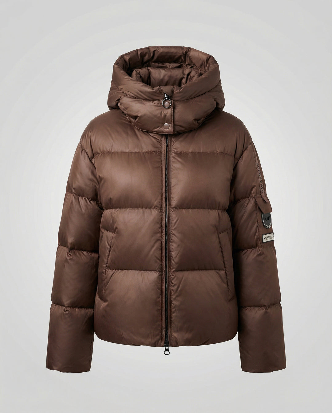Damen Federdaunenjacke