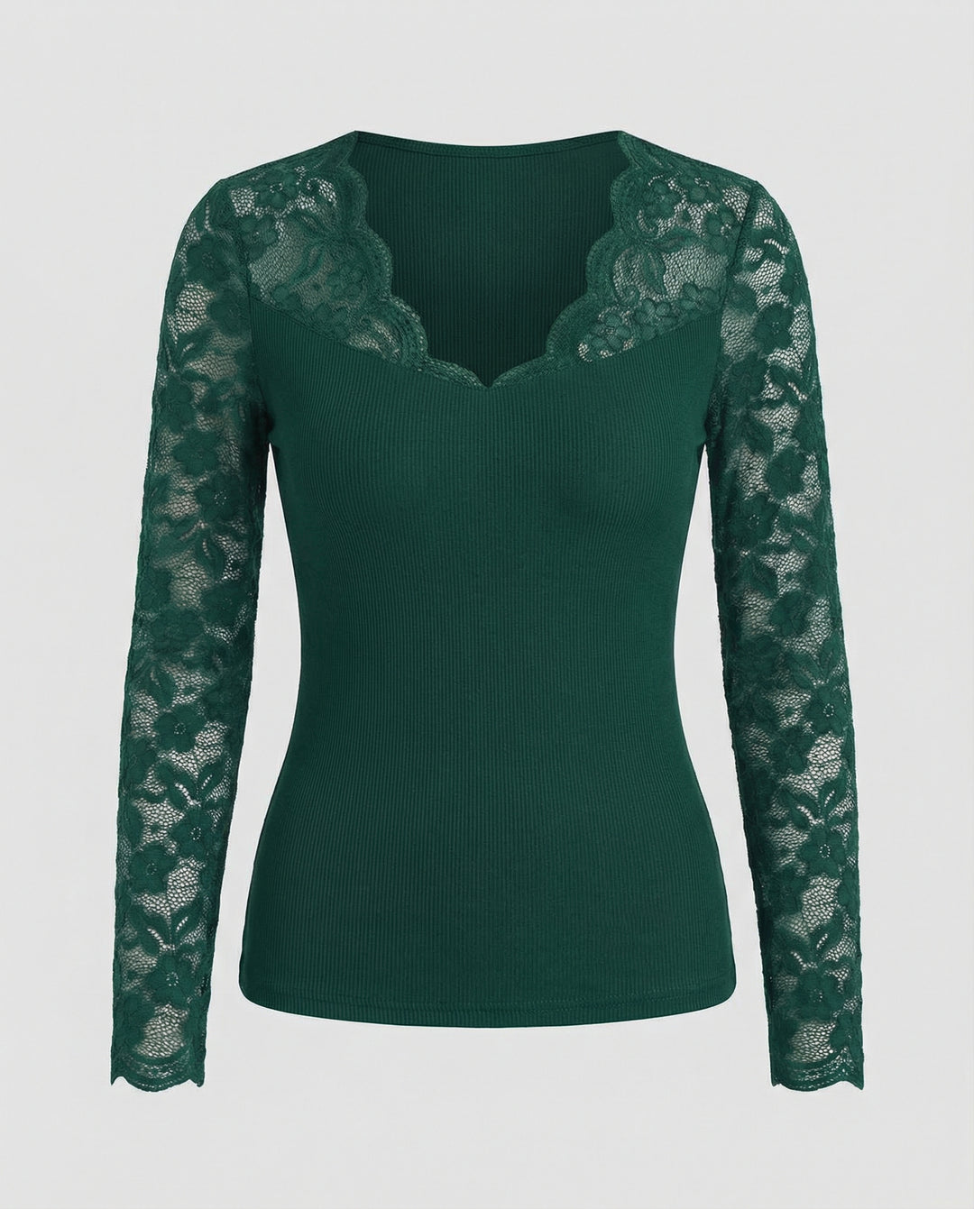Eleganter Damen Spitzen-Bodysuit
