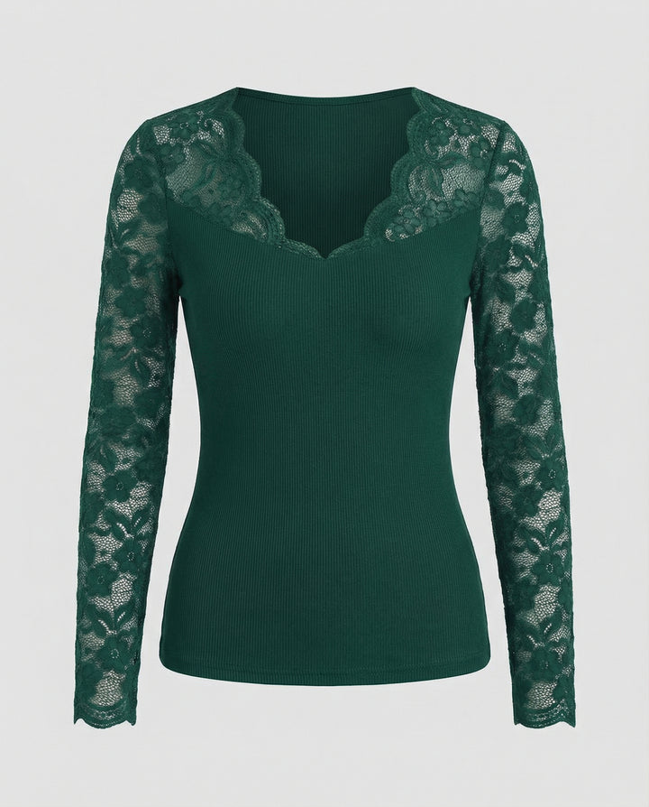 Eleganter Damen Spitzen-Bodysuit