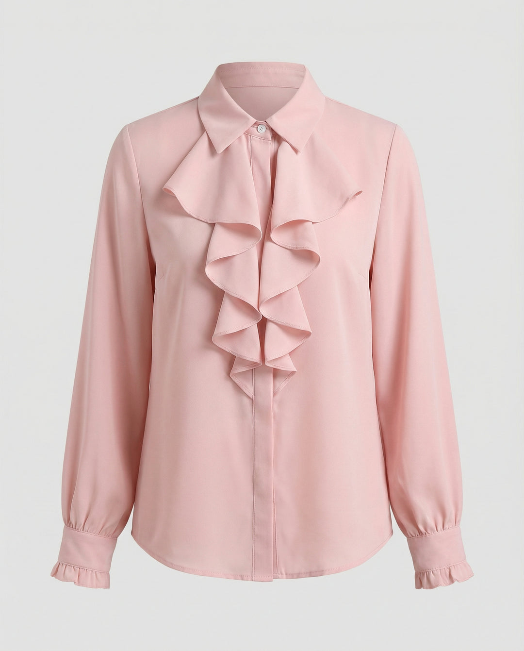 Damen Bluse Rüschen Eleganz