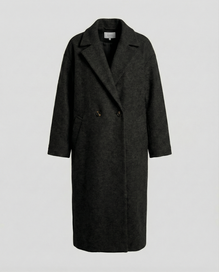Oversized Wollmantel Damen Elegant