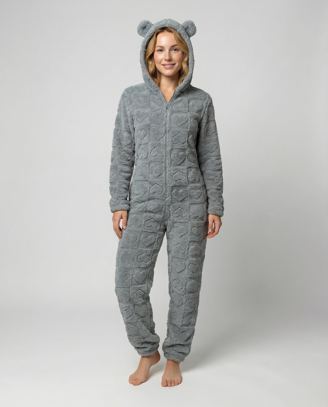 Gemütlicher Fleece Overall