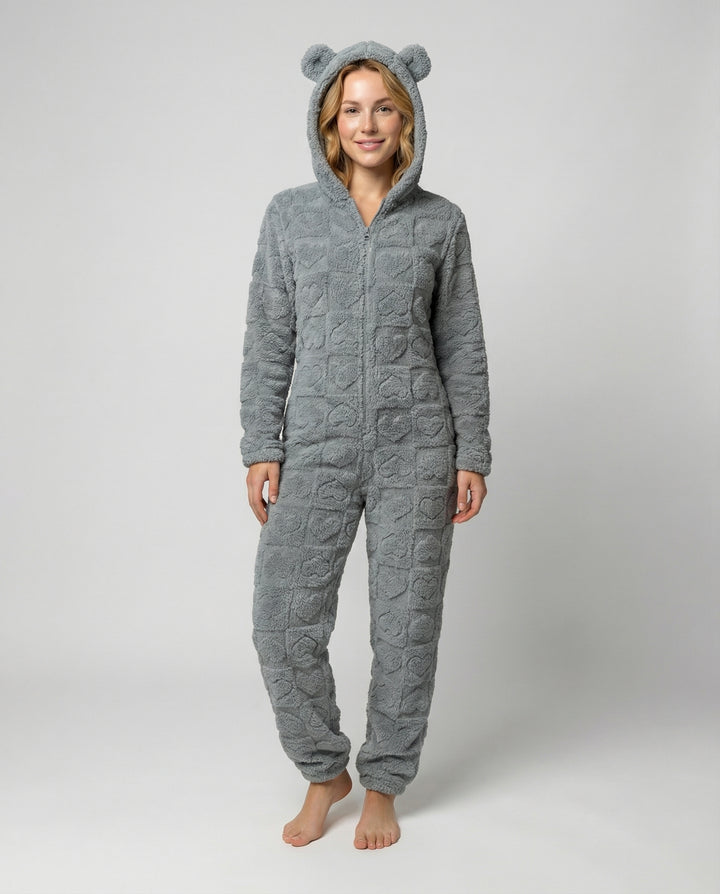 Gemütlicher Fleece Overall