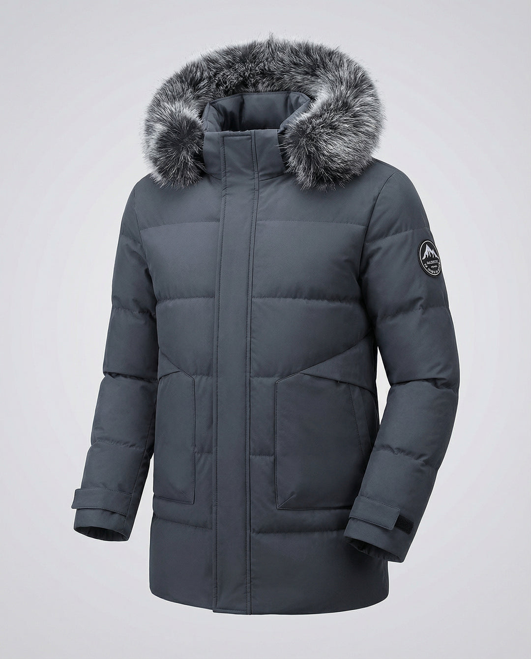 Warmer Winterparka Damen Kapuze