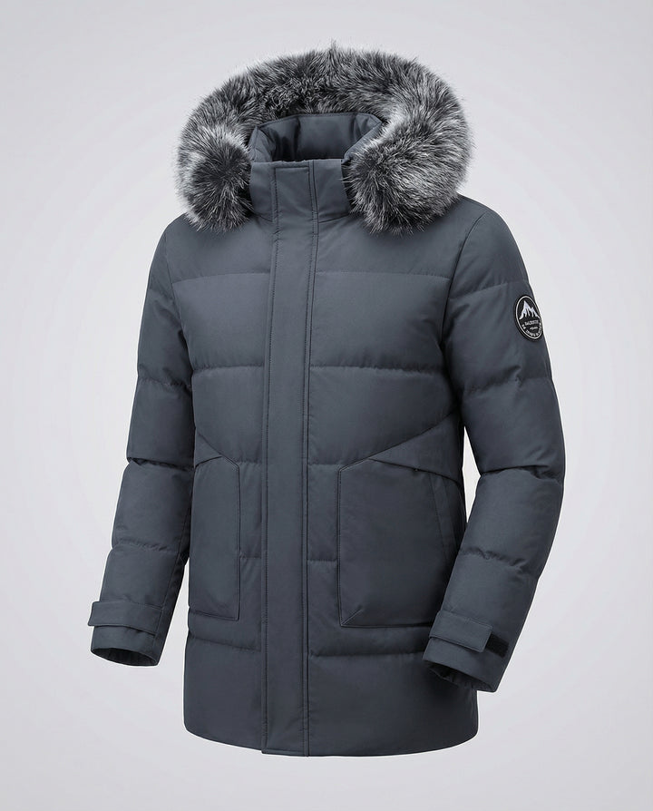 Warmer Winterparka Damen Kapuze